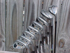 Used, Adams A7 Idea Golf Clubs RH set Irons R Flex 5 thru PW w Matching 3 & 4 HYBRIDS for sale  Shipping to South Africa
