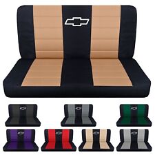 Funda de asiento para camioneta se adapta a 88-94 Chevy C/K 1500 banco delantero con diseño segunda mano  Embacar hacia Argentina