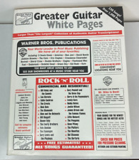 Greater guitar white for sale  Belton