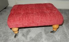 Buttoned footstool 50cm for sale  HEANOR