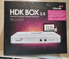 HDK Box 2 Máquina Reproductora de Karaoke Inteligente Habilitada para Transmisión por Internet HALLAZGO RARO segunda mano  Embacar hacia Mexico