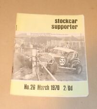 Stockcar supporter magazine for sale  RUGBY