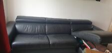 Leather corner sofa for sale  UXBRIDGE