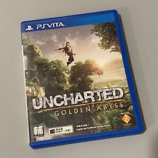 PS Vita Psv Uncharted: Golden Abyss Asian English Version Region Free Tested for sale  Shipping to South Africa