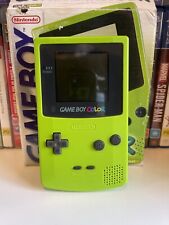 Nintendo Game Boy Color Boxed - Kiwi Lime Ótimo Estado! Funcionando! comprar usado  Enviando para Brazil