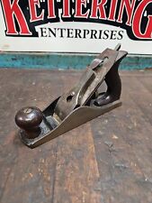 K918-Antique Stanley Bailey No. 3 Type 11 Smooth Bottom Wood Plane Sweetheart for sale  Shipping to South Africa