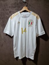 ITALIA 125o Aniversario *DAÑADO* IGLESIA #14 Talla XL Camiseta Fútbol Kit segunda mano  Embacar hacia Mexico