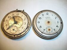 2 relojes de bolsillo vintage para piezas--Ansonia y Westclox--Envío gratuito segunda mano  Embacar hacia Argentina