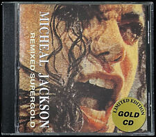 MICHAEL JACKSON REMIXED SUPERGOLD 1996 EDIÇÃO LIMITADA OURO CD RARO DANCE-POP comprar usado  Enviando para Brazil