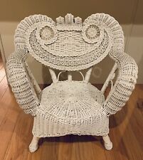Antique white wicker for sale  South Deerfield