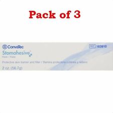 Convatec Stomahesive Protective Skin Barrier & Filler Paste 2 Ounce Pack of 3, used for sale  Shipping to South Africa
