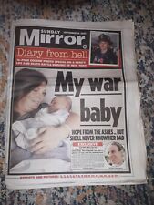 Attacks sunday mirror for sale  POOLE
