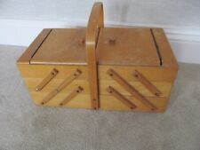 wooden sewing box for sale  GRAVESEND