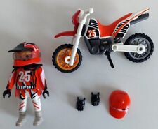 Playmobil motocross fahrer gebraucht kaufen  Meerbeck