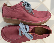 Clarks red plum for sale  Shipping to Ireland