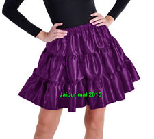 Purple satin tiered for sale  Shipping to Ireland