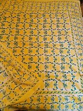 Tablecloth vintage lemon for sale  BEDFORD