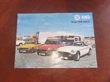 Car manual brochure for sale  BLACKPOOL