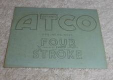 Vintage lawn mower decals, Atco 4 Stroke, never been used, for sale  Shipping to South Africa