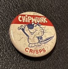 Vintage chipmunk crisps for sale  KIDDERMINSTER
