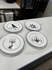 Lenox -Vintage Halloween Dessert Plate set of 4- Porcelain-  EUC for sale  Shipping to South Africa