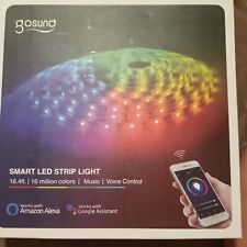 Faixa de LED luzes inteligentes RGB luz Wi-Fi Alexa Ft Google Home App controle de música, usado comprar usado  Enviando para Brazil