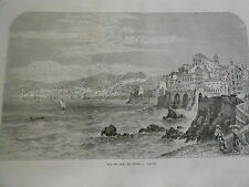 Gravure 1861 vue d'occasion  La Verpillière
