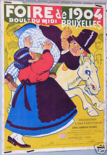 Antique belge poster d'occasion  Expédié en Belgium