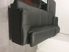 Schwarze couch sofa gebraucht kaufen  Klosterlechfeld