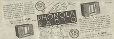 Y2090 phonola radio usato  Villafranca Piemonte