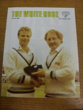 Aug 1986 cricket for sale  BIRMINGHAM