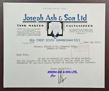 1947 joseph ash for sale  ST. LEONARDS-ON-SEA