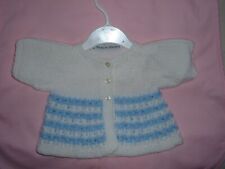 Hand knitted matinee for sale  NEWMARKET