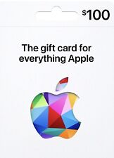 Tarjeta de regalo de Apple de $100, tarjeta física, envío gratuito segunda mano  Embacar hacia Argentina