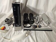 Nintendo Wii Black Console Complete RVL-001 for sale  Shipping to South Africa