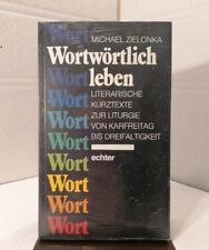 Wortwörtlich leben zielonka gebraucht kaufen  Krefeld