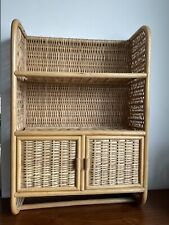 Vintage wicker woven for sale  HONITON