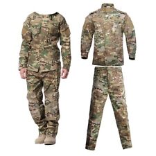 Jaquetas de combate masculinas acampamento terno tático camuflagem airsoft uniforme militar novo comprar usado  Enviando para Brazil