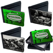 Personalised rugby wallet for sale  BRIDGNORTH