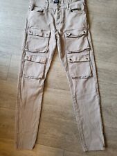 Mens beige cargo for sale  MANCHESTER