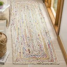 Rug Cotton Jute Hand Braided Rectangle Area Rug Door Floor Mat Indian Rug Carpet for sale  Shipping to South Africa