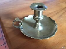 Vintage brass candle for sale  OTLEY