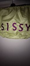 Sissy embroidered knickers for sale  READING