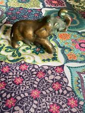 Vintage brass elephant for sale  Saratoga Springs