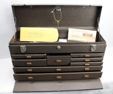 Vintage Kennedy Tool Box 526-246188  8 Drawer w/ 2 Keys Chest Machinist Cabinet  for sale  Wilbraham