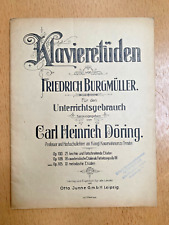 Usado, Friedrich Burgmüller~Estudios para piano~12 Ertüden melódicas Op. 105 segunda mano  Embacar hacia Argentina