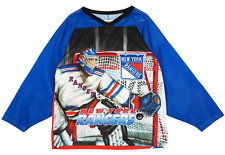 Vintage CCM New York Rangers Goalie Print Hockey Jersey Men's Size S for sale  Shipping to South Africa