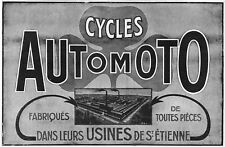 Cycles automoto fabriqués d'occasion  Savigny-sur-Orge
