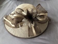 Hat fascinator chocolate for sale  MARKET DRAYTON