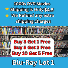 Lote de filmes Blu-Ray escolha e escolha (1) frete com taxa fixa DVDS grátis com compra, usado comprar usado  Enviando para Brazil